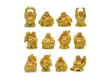 Laughing Buddha - 1.5" to 2"  (12 pcs Set)
