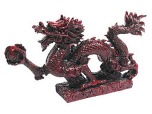 Dragon with Pearl Statue (M) - 9 in. (L)