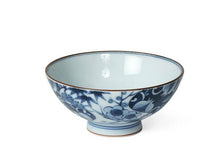 Blue and White Design Rice Bowl - 4.5 inch