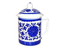 Classic Blue on White Mug with Cover