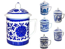 Classic Blue on White Mug with Cover