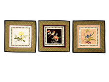 Hand Embroidered Silk Place-Mat / Applique