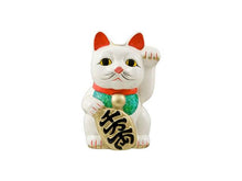 Premium White Lucky Cat (Maneki-Neko Welcoming Cat)