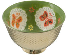 Metallic Ceramic Bowl - 6"