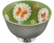 Metallic Ceramic Bowl - 6"