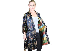 Dragon Phoenix Brocade Robe - Thigh Length