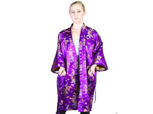 Dragon Phoenix Brocade Robe - Thigh Length