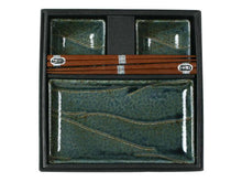 Nami Wave Design Sushi Set for Two