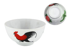 Rooster Design Ceramic Rice Bowl