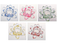 Colored Crystal Lotus Blossom