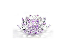 Colored Crystal Lotus Blossom