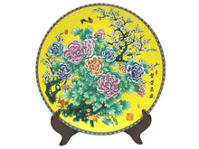 Colorful Design Ceramic Display Plate (with Stand)