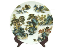 Colorful Design Ceramic Display Plate (with Stand)