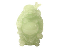 Jade Green Laughing Buddha Set (2.5 in.to 3 in.)