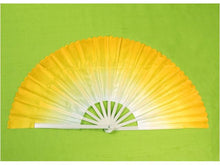 Plastic Frame Fabric Dancing Fan (2 pcs Set)