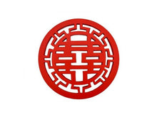 Symbolic Red Cinnabar Trivets