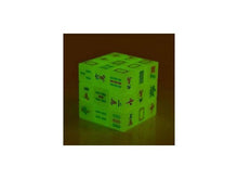 Glow in the Dark Mah Jong Rubiks Cube