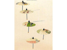 Printed Design Mini Paper Parasol Mobile