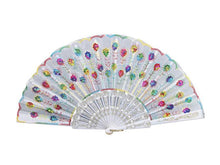 Sequins Fabric Fan - 9 in.