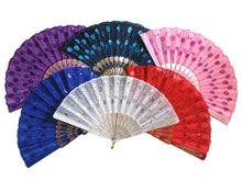 Sequins Fabric Fan - 9 in.