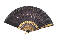 Sequins Fabric Fan - 9 in.