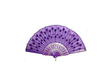 Sequins Fabric Fan - 9 in.