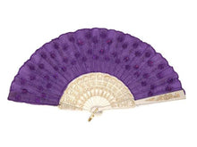 Sequins Fabric Fan - 9 in.