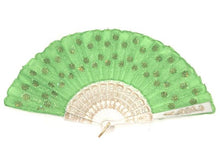 Sequins Fabric Fan - 9 in.