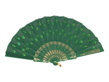 Sequins Fabric Fan - 9 in.