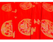 Dragon Medallion Brocade Fabric