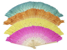 Silk Dancing Fan with Sequins