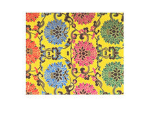 Lotus Design Brocade Fabric