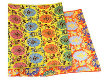 Lotus Design Brocade Fabric
