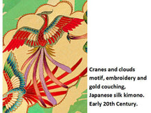 Textile Gems Greeting Cards - Bird & Butterfly