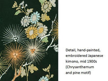 Textile Gems Greeting Cards - Asian Florals