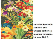 Textile Gems Greeting Cards - Asian Florals