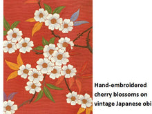 Textile Gems Greeting Cards - Asian Florals
