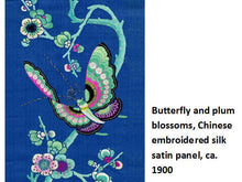Textile Gems Greeting Cards - Bird & Butterfly