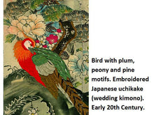 Textile Gems Greeting Cards - Bird & Butterfly
