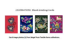 Textile Gems Greeting Cards - Celebration