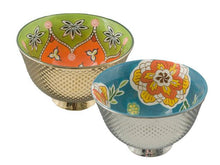 Metallic Ceramic Bowl - 6"