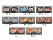 Turkish Motifs Multi Color Ceramic Bowl