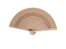 Carved Wooden Fan