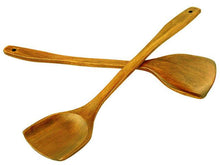 Flat Handle Wooden Shovel / Spatula