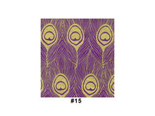 Peacock Feather Design Decorative Paper