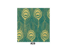 Peacock Feather Design Decorative Paper