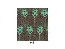 Peacock Feather Design Decorative Paper