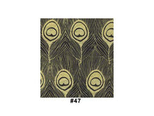 Peacock Feather Design Decorative Paper