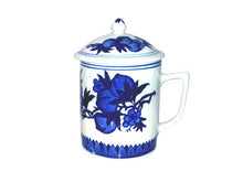 Classic Blue on White Mug with Cover