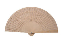 Carved Wooden Fan